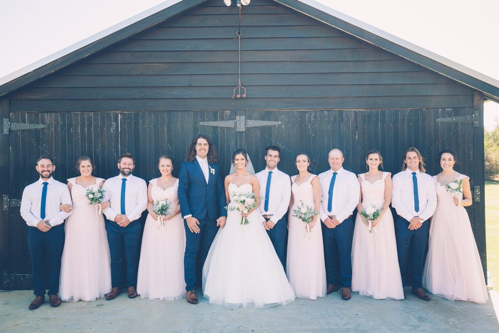 rustic barn wedding photo