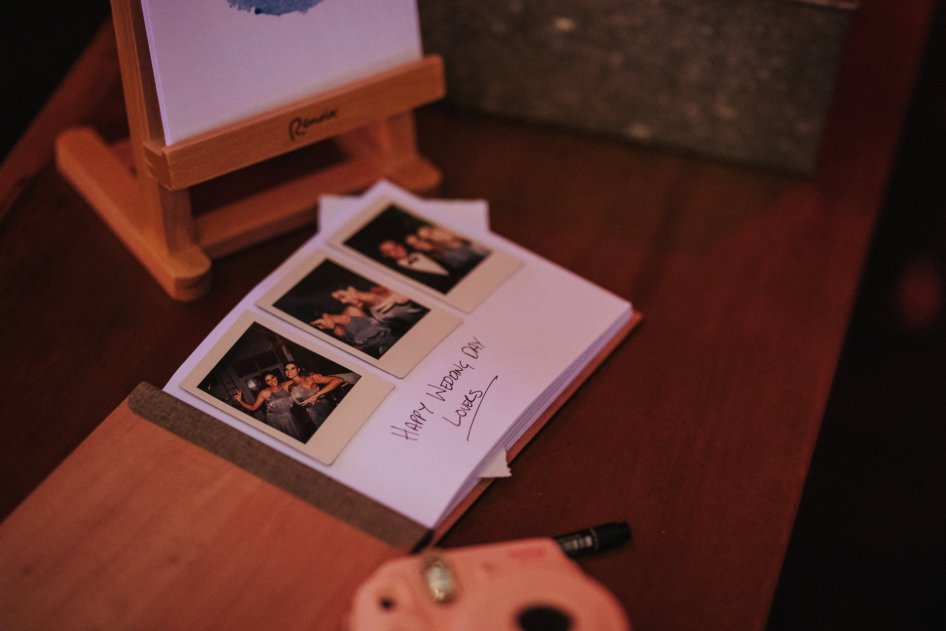 The guest book