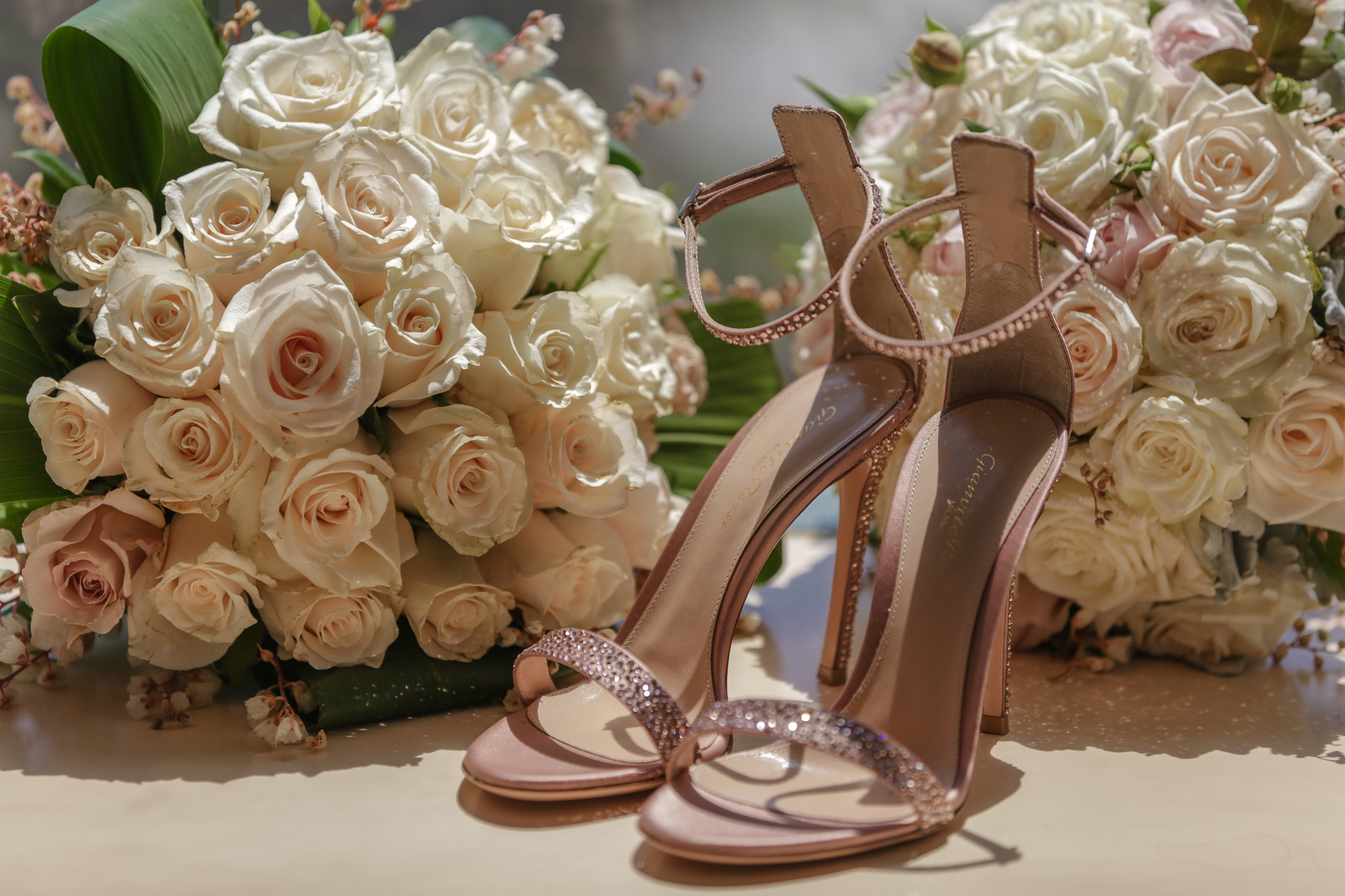 The brides wedding shoes | high heels