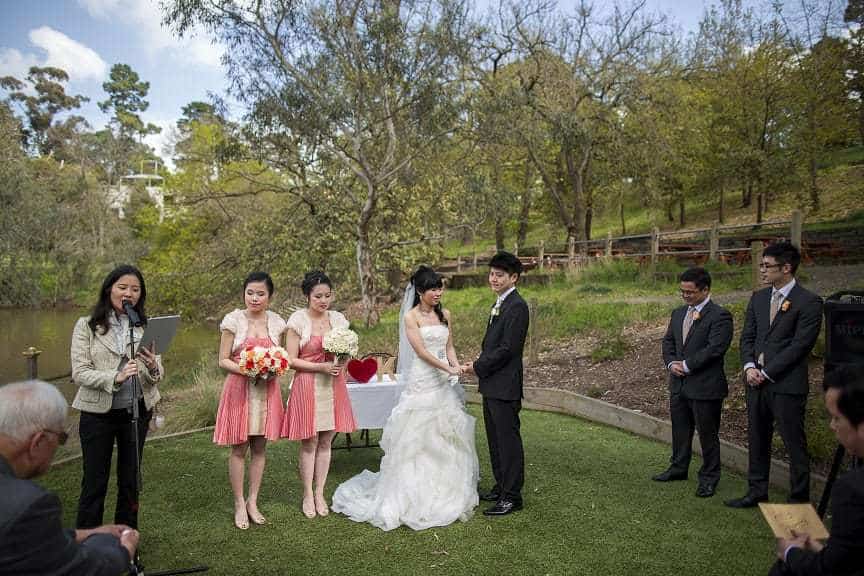 Celebrant Mona Chung estate wedding